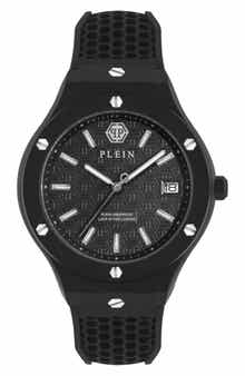 Plein Underdog Silicone Strap Watch