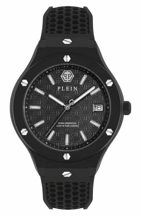 Plein Underdog Silicone Strap Watch