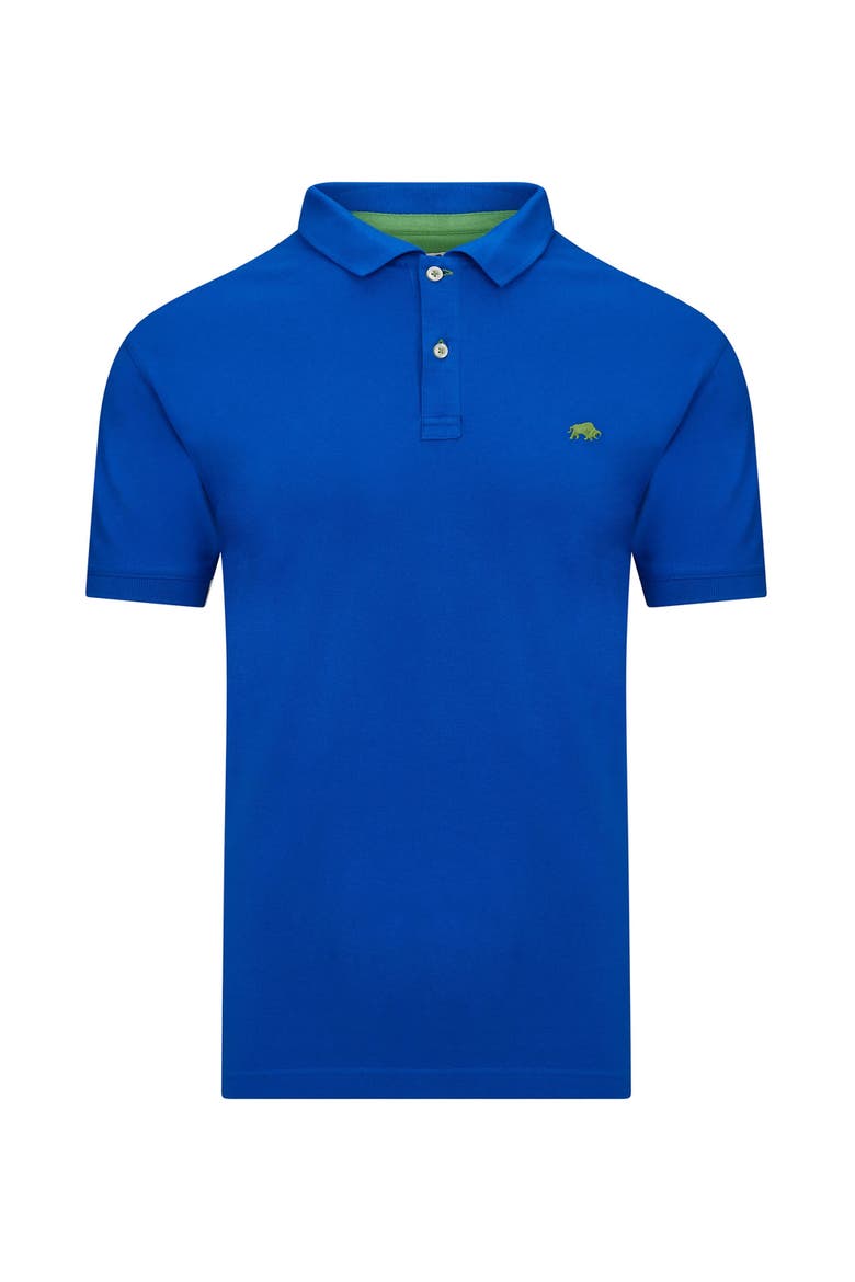 100% Cotton Polo Shirt, Alternate, color, Cobalt Blue
