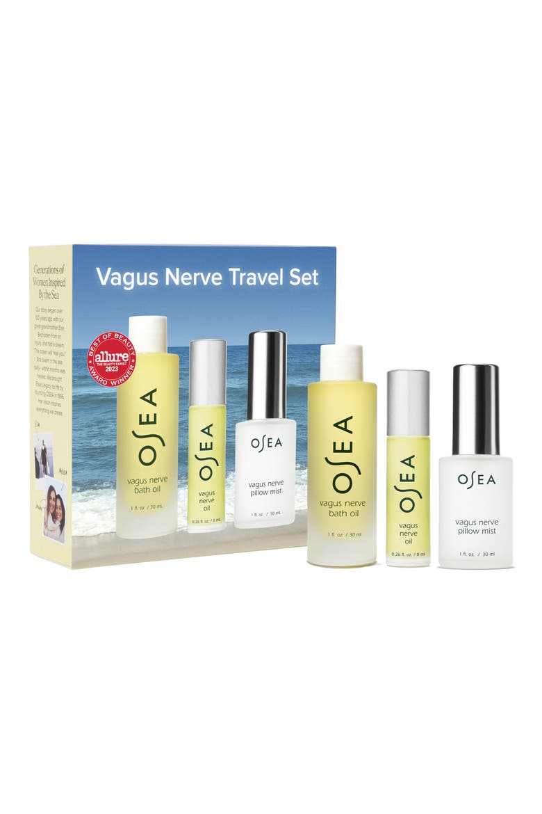Vagus Nerve 3-Piece Travel Set $78 Value, Main, color, NONE