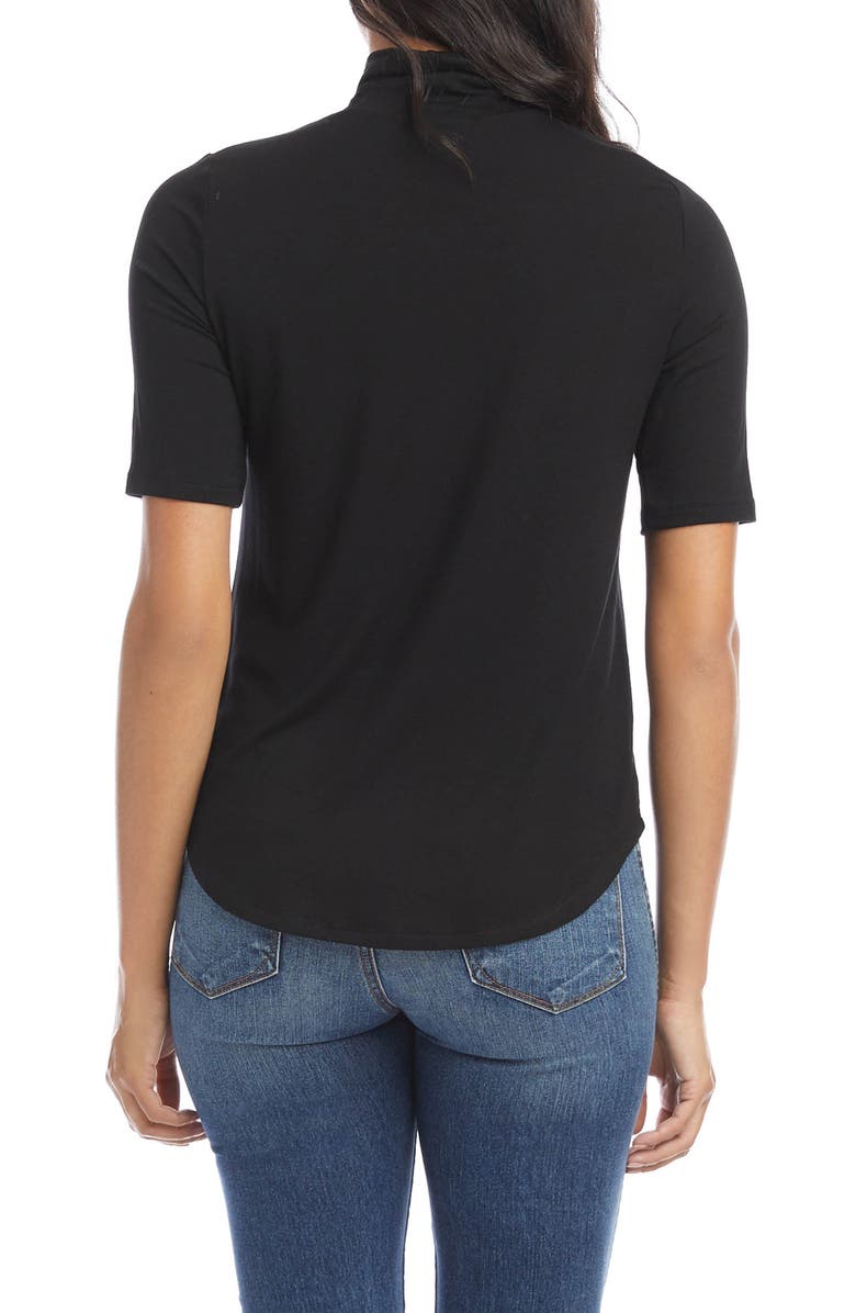 Karen Kane Pencil Sleeve Turtleneck, Alternate, color, 
