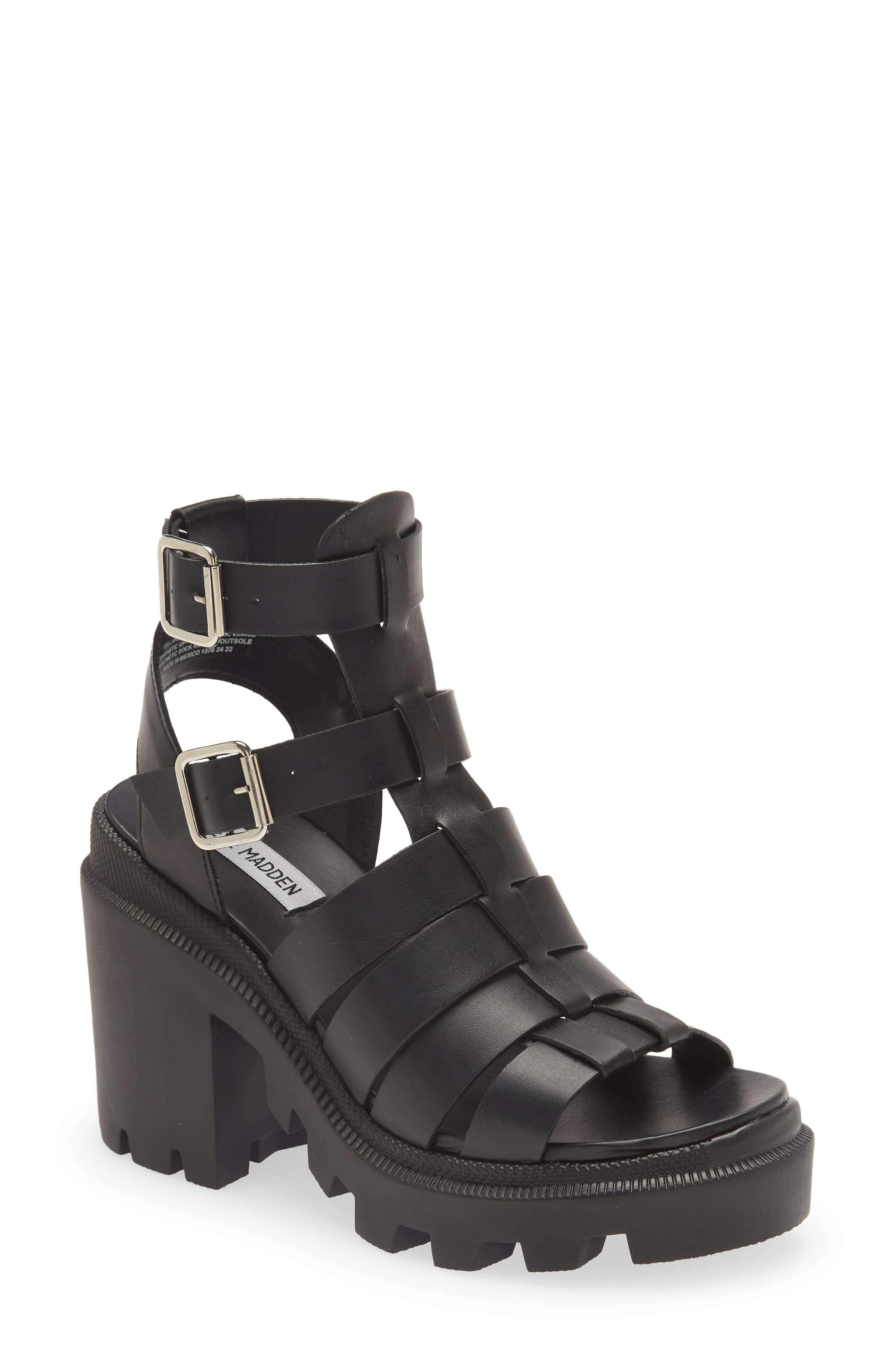 Steve Madden Cosmic Lug Sole Fisherman Sandal, Main, color, 