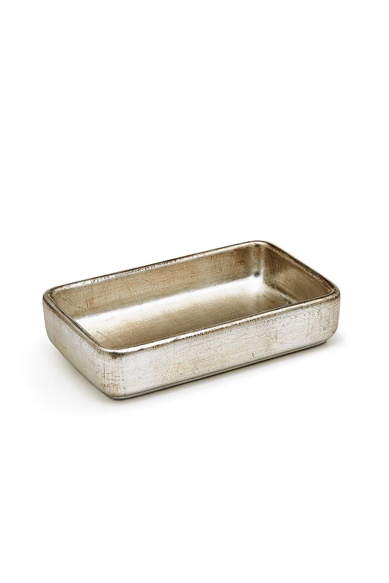 Ava Silver Towel Tray, Main, color, SILVER