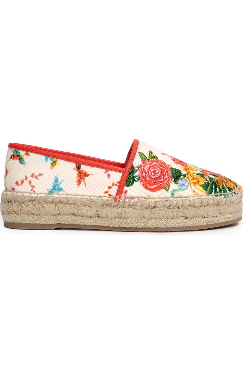 Johnny Was Andra Platform Espadrille, Alternate, color,