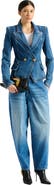 Balmain Denim 2-button jacket
