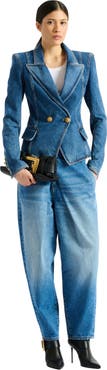 Balmain Denim 2-button jacket