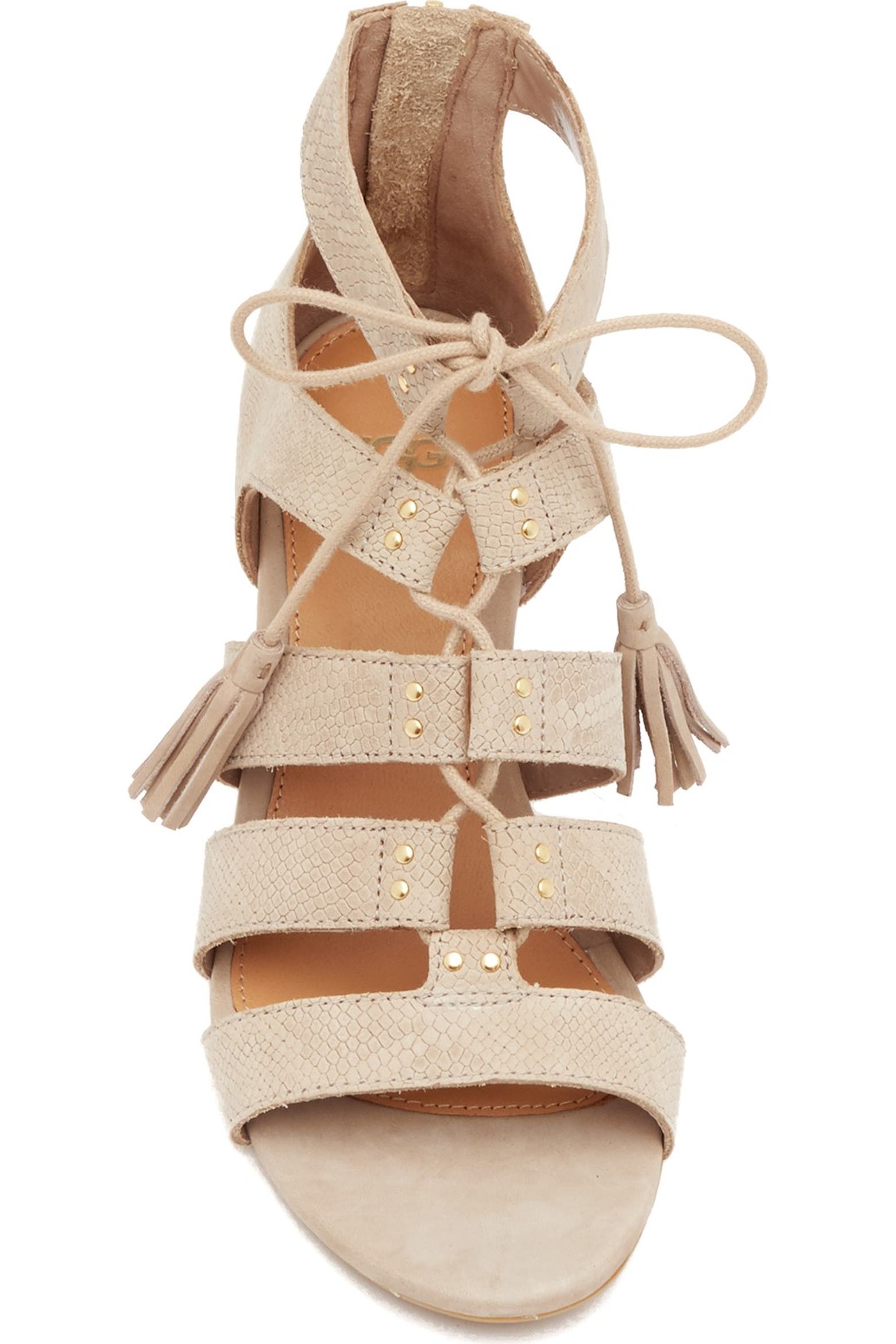 Reptile Quilt Pattern UGG® UGG(R) Yasmin Wedge Sandal (Women) | Nordstromrack