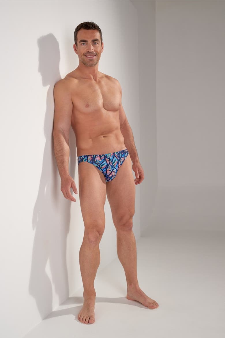 Indian Creek Comfort Micro Briefs, Alternate, color, Multico Print