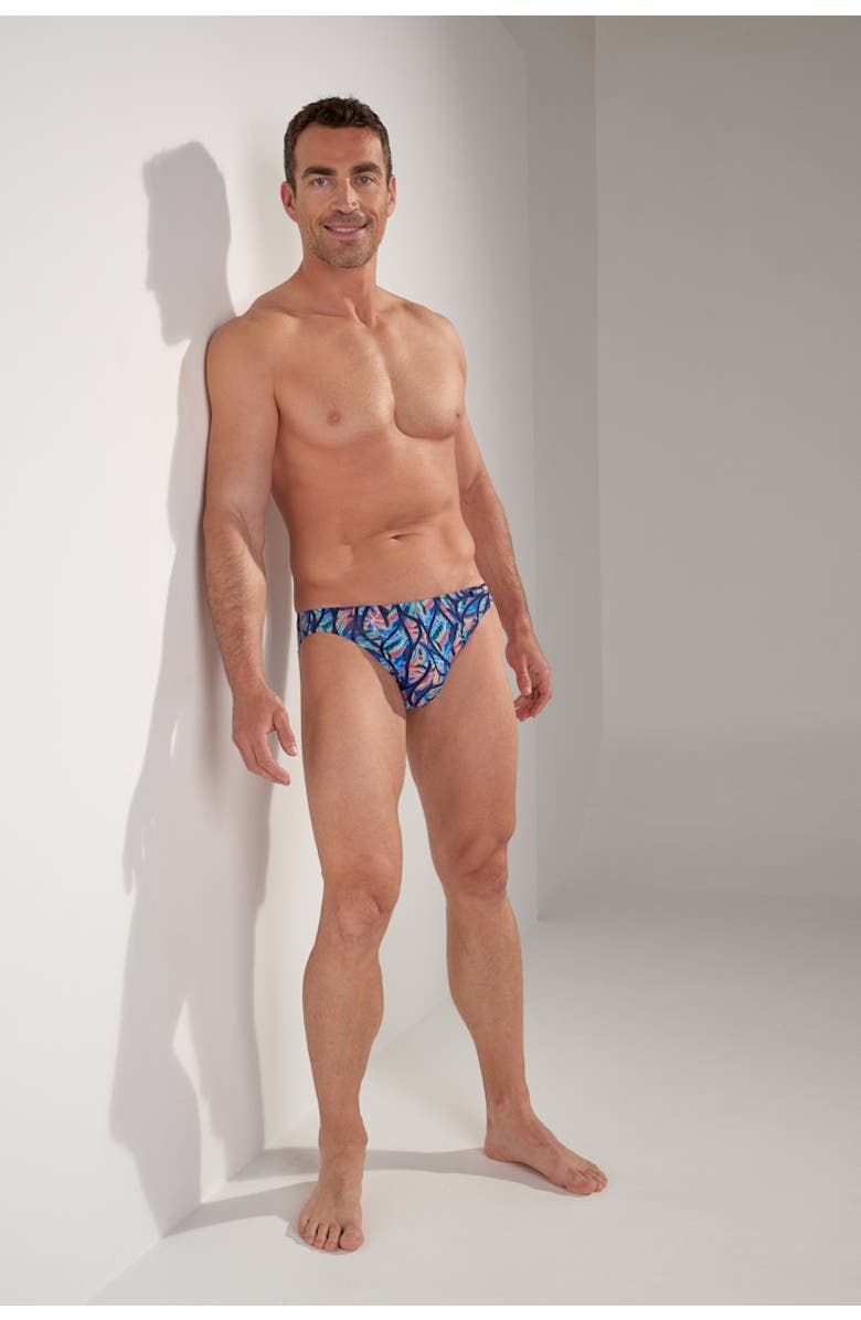 HOM Indian Creek Comfort Micro Briefs, Alternate, color, Multico Print