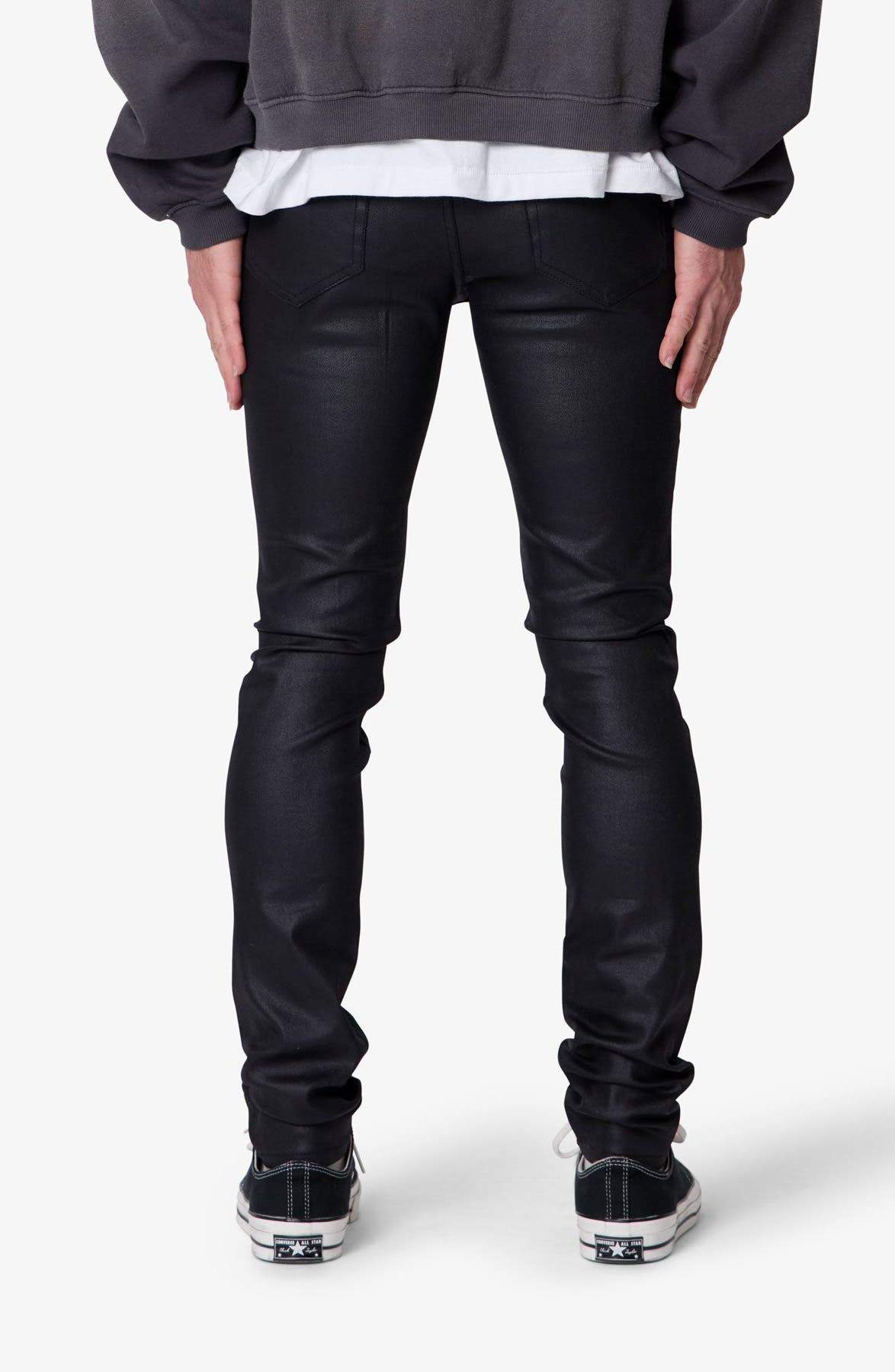 Skinny Waxed Jeans - image 2