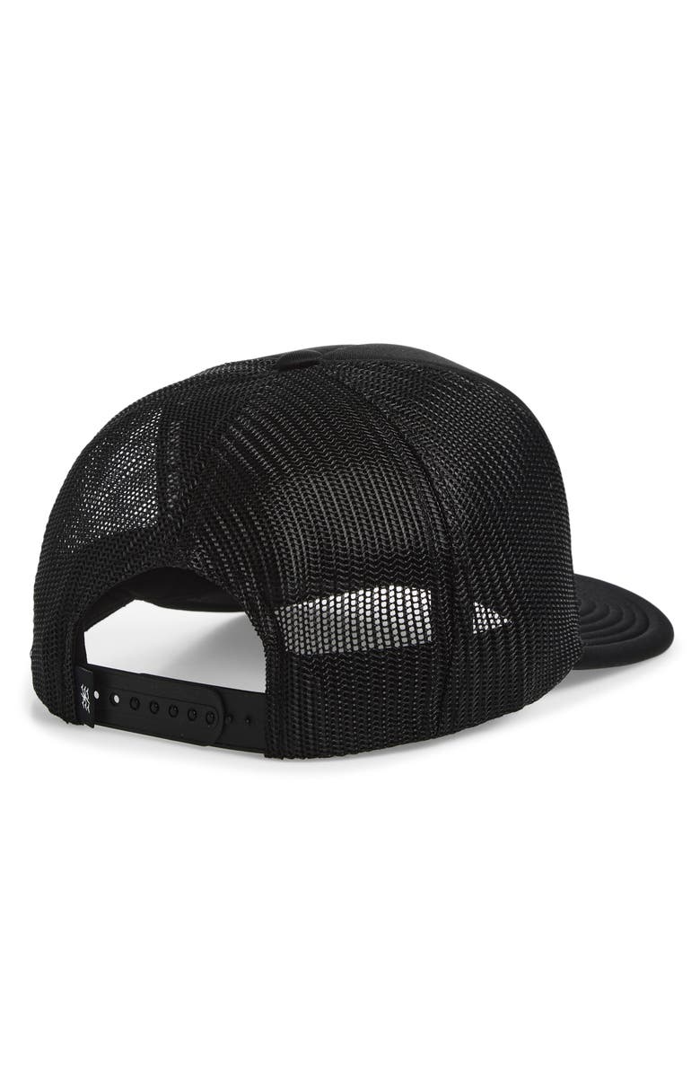 Local Beach Locals Only II Patch Snapback Trucker Hat, Alternate, color, Black