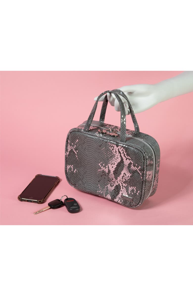 Stephanie Johnson Cairo Kohl ML Traveler Makeup Bag, Alternate, color,