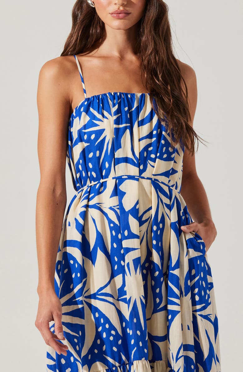 ASTR the Label Sarina Floral High-Low Dress, Alternate, color,