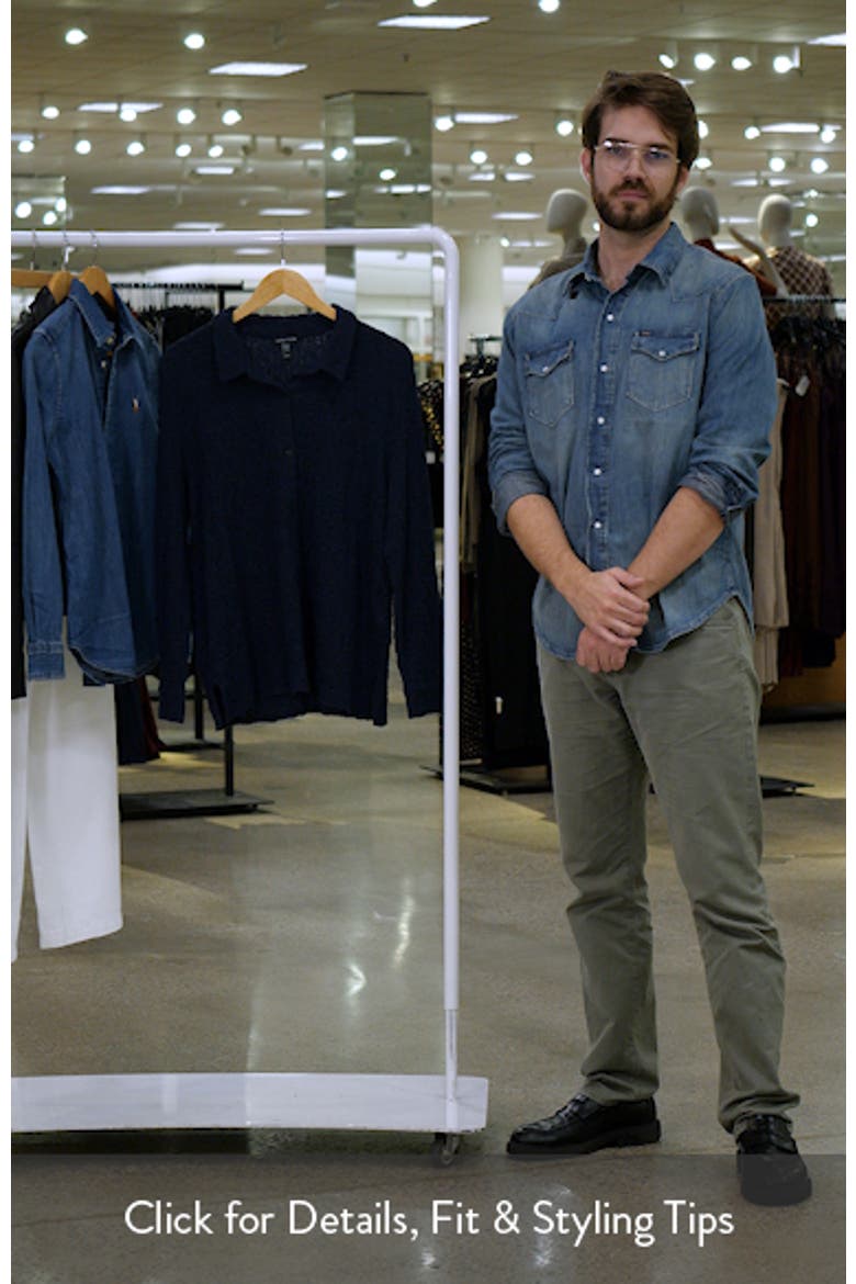 Organic Cotton & Recycled Nylon Slim Shirt video