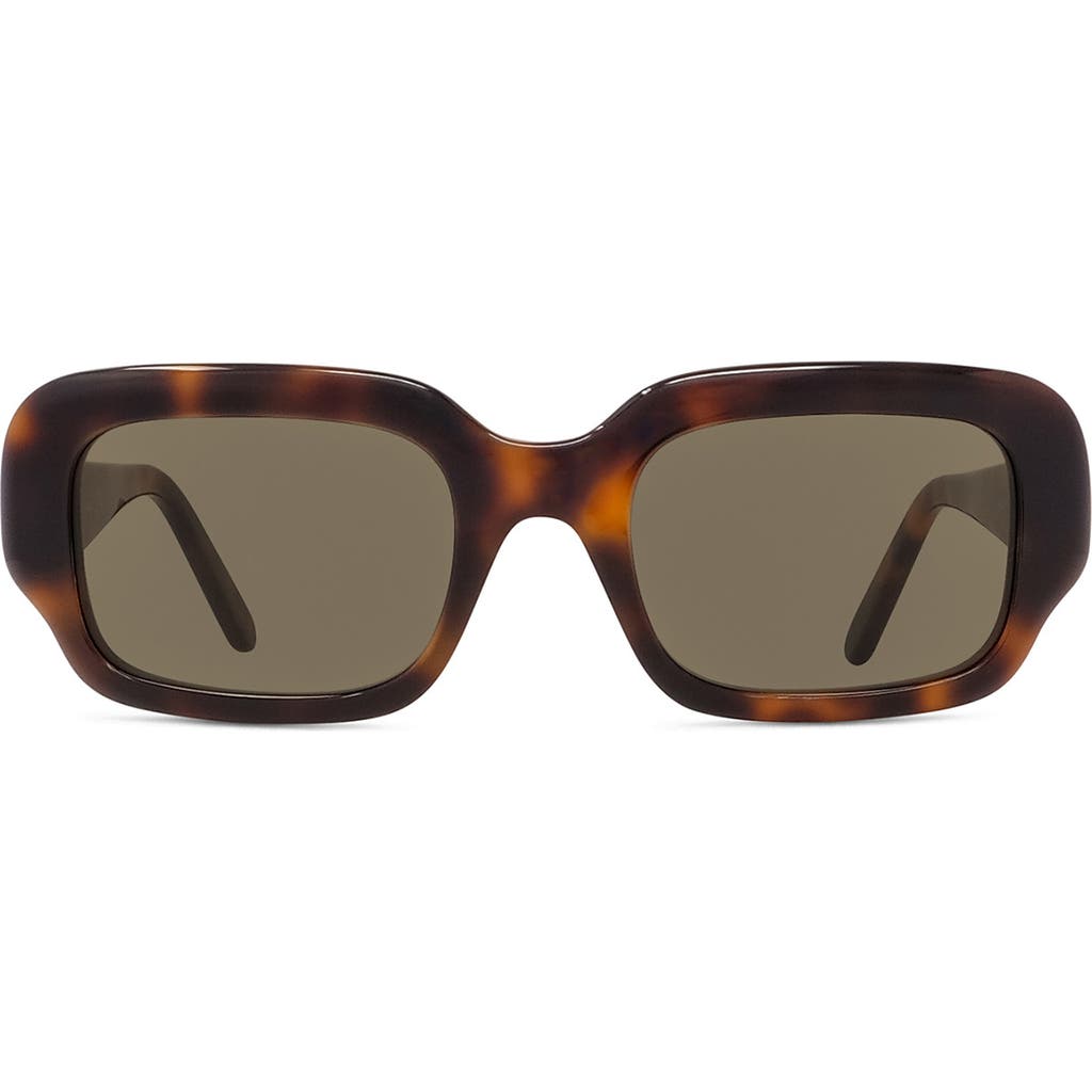 Loewe 51mm Rectangular Sunglasses In Brown