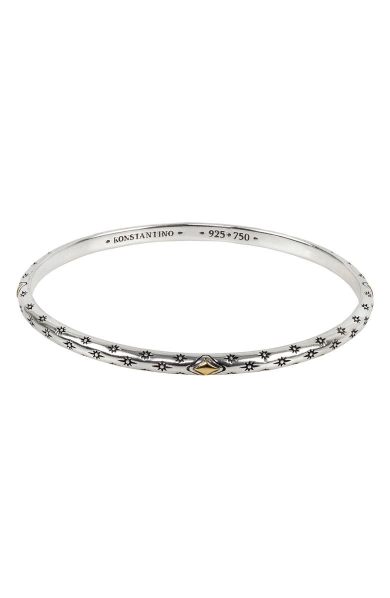 Konstantino Astria Sterling Silver Cuff, Main, color, 