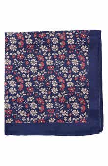 Ben Sherman Floral Pocket Square