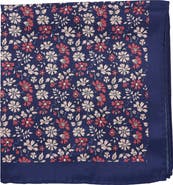 Ben Sherman Floral Pocket Square