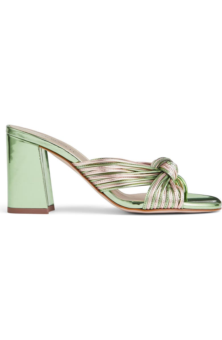 LK Bennett Coletta Block Heel Sandal, Alternate, color, Emerald