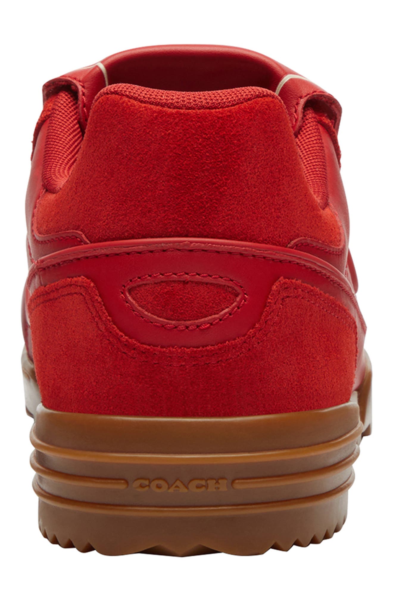 COACH Match Sneaker, Alternate, color, Sport Red
