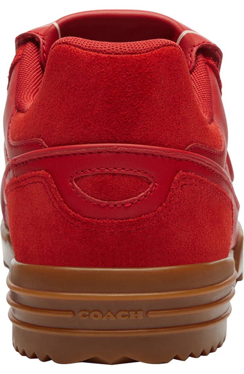 COACH Match Sneaker, Alternate, color, Sport Red