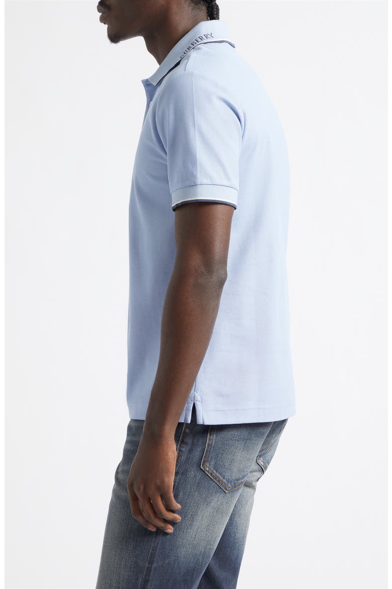 Evan Cotton Piquè Polo, Alternate, color, SUNBLEACHED BLUE