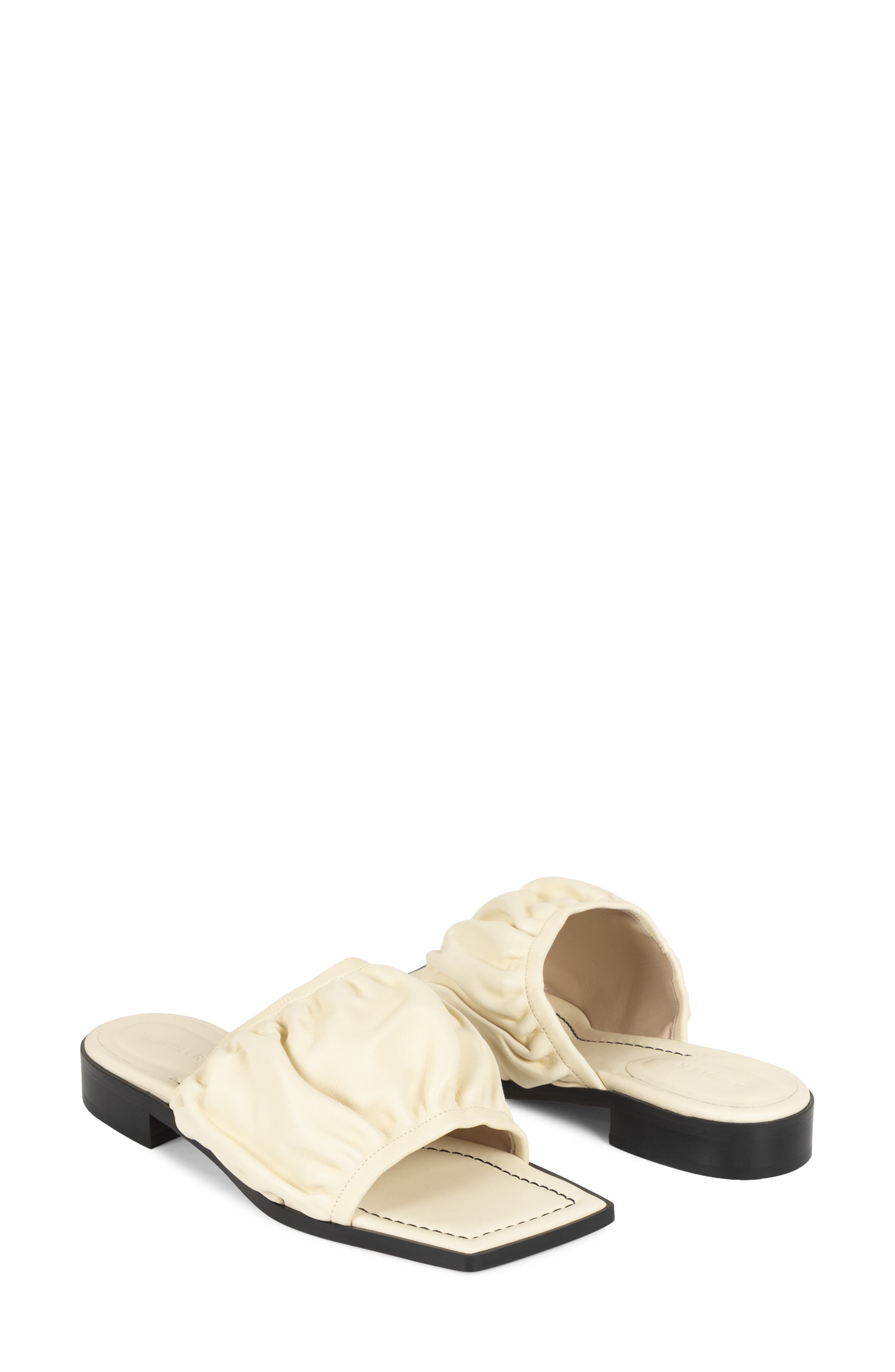 Mila Slide Sandal, Main, color, CREAM