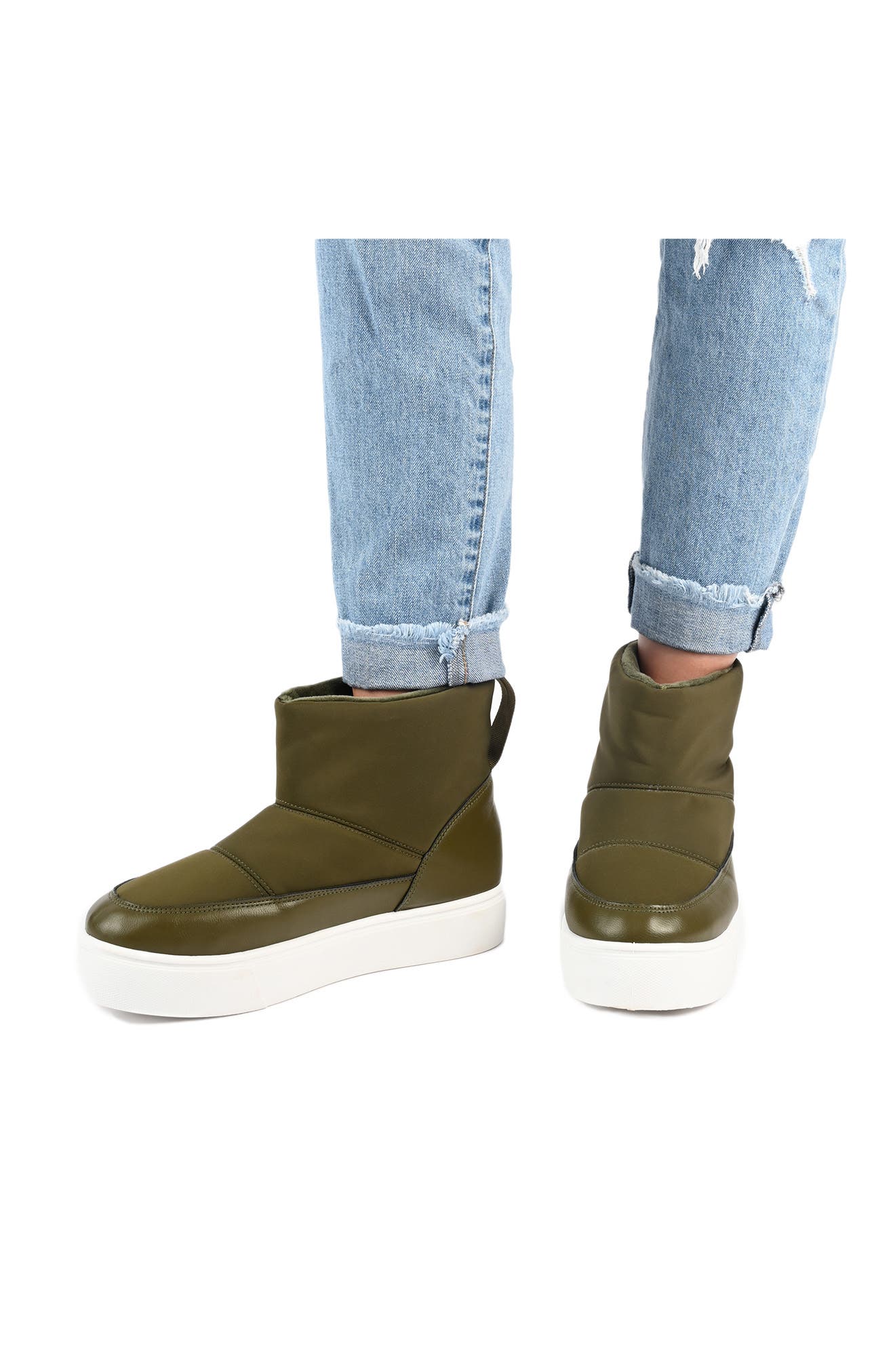 Journee Collection Sethie Bootie, Alternate, color, Green