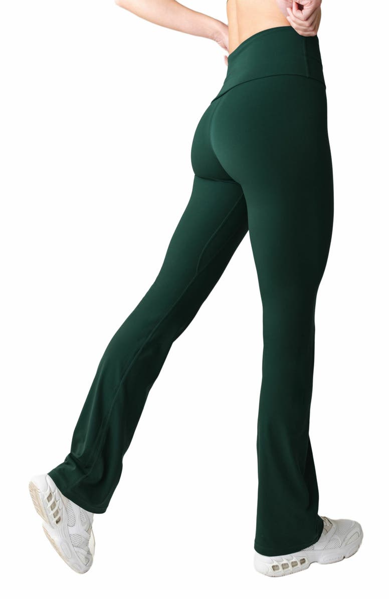 Vitality Cloud II Foldover Trouser, Alternate, color, Forest