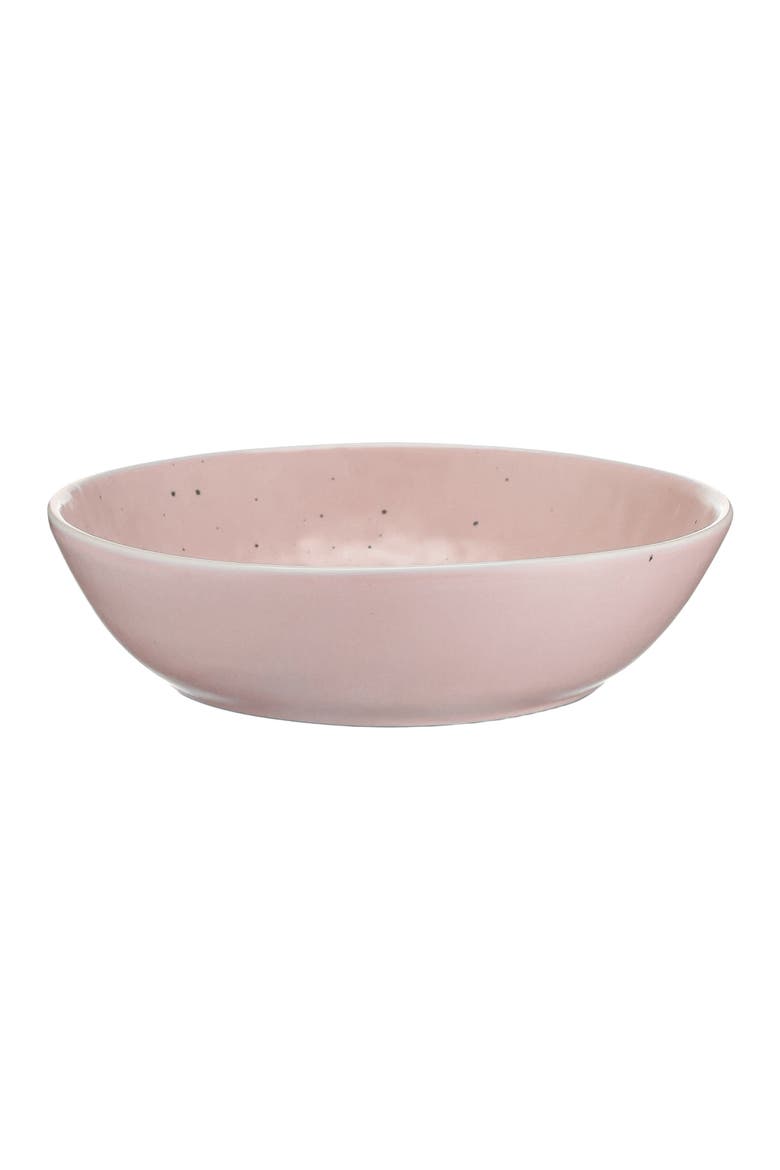 Elena Stoneware 4-Piece Bowl Set, Main, color, Pink