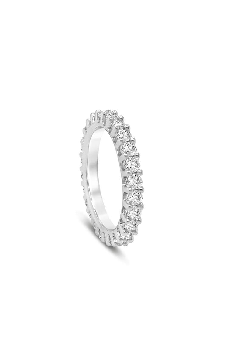 Anna Zuckerman One Carat Skinny Eternity Ring, Main, color, Platinum