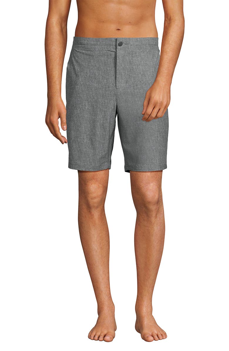 Lands' End Shoreline 9" Swim Trunks, Alternate, color, 