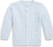 Ralph Lauren Mixed Stitch Cotton Cardigan