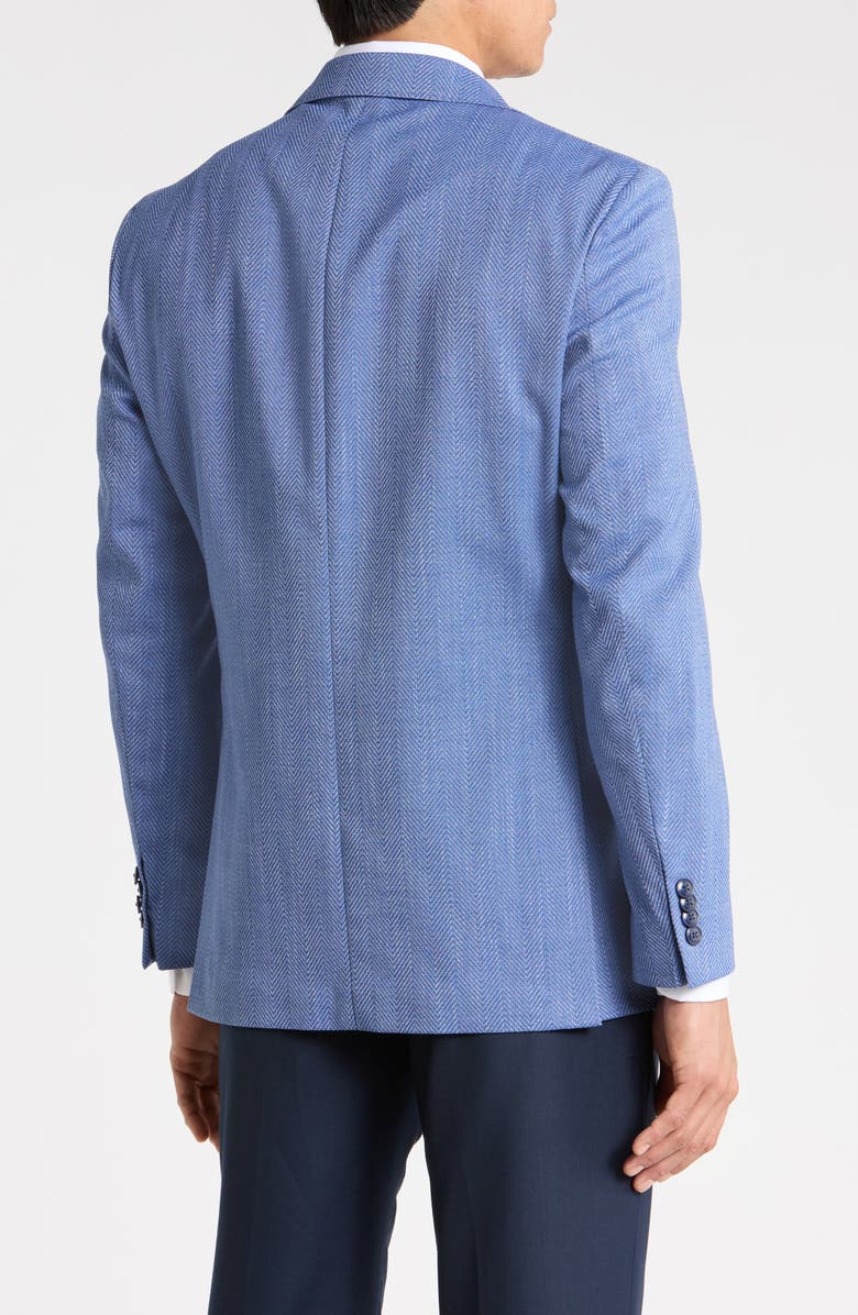 Michael Kors Two-Button Sport Coat, Alternate, color, Blue