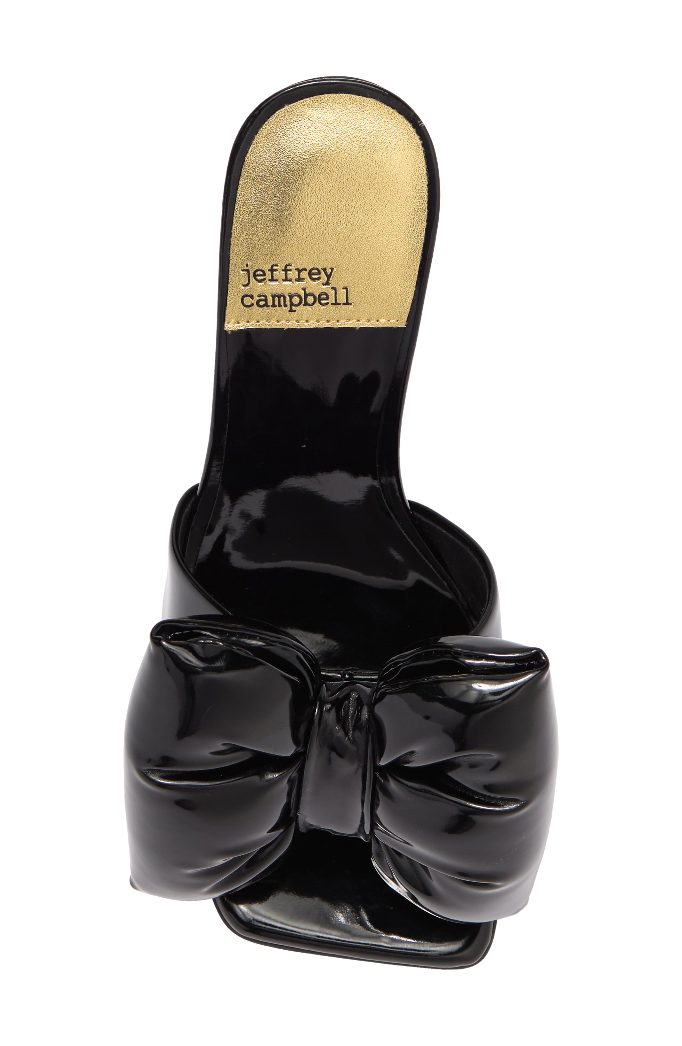 Jeffrey Campbell Bow Down Slide Sandal, Alternate, color, 