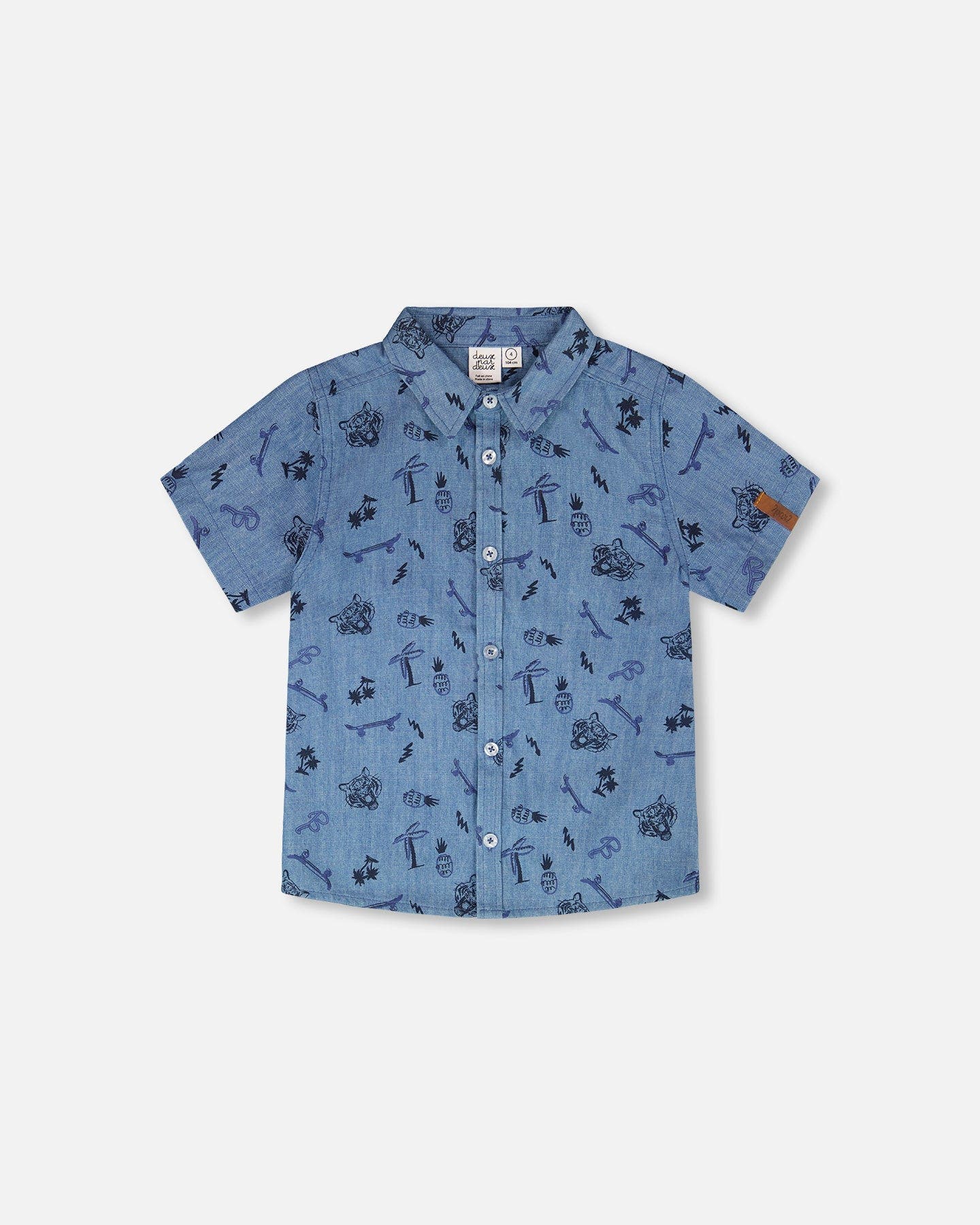 selected Blue Chambray Skate Boards