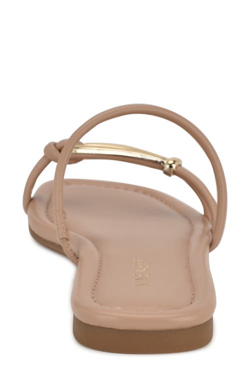Nine West Tigra Slide Sandal In Neutral