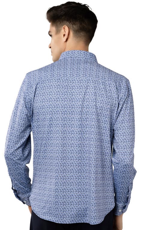 Luchiano Visconti Circular Shirt Long Sleeve In Multi