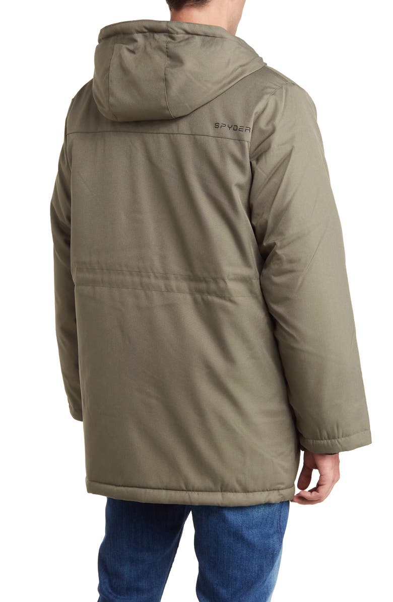 Spyder Hooded Parka, Alternate, color,