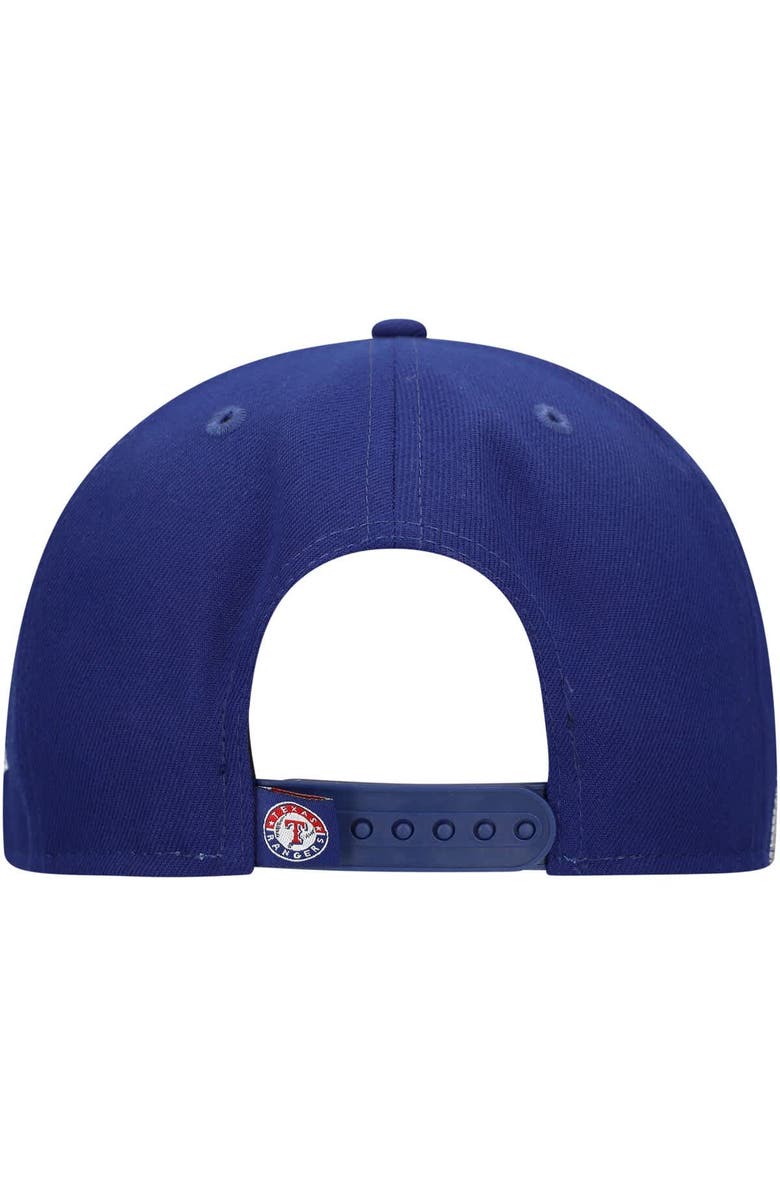 New Era Men's New Era Royal Texas Rangers Logo Strike 9FIFTY Snapback Hat, Alternate, color, Royal