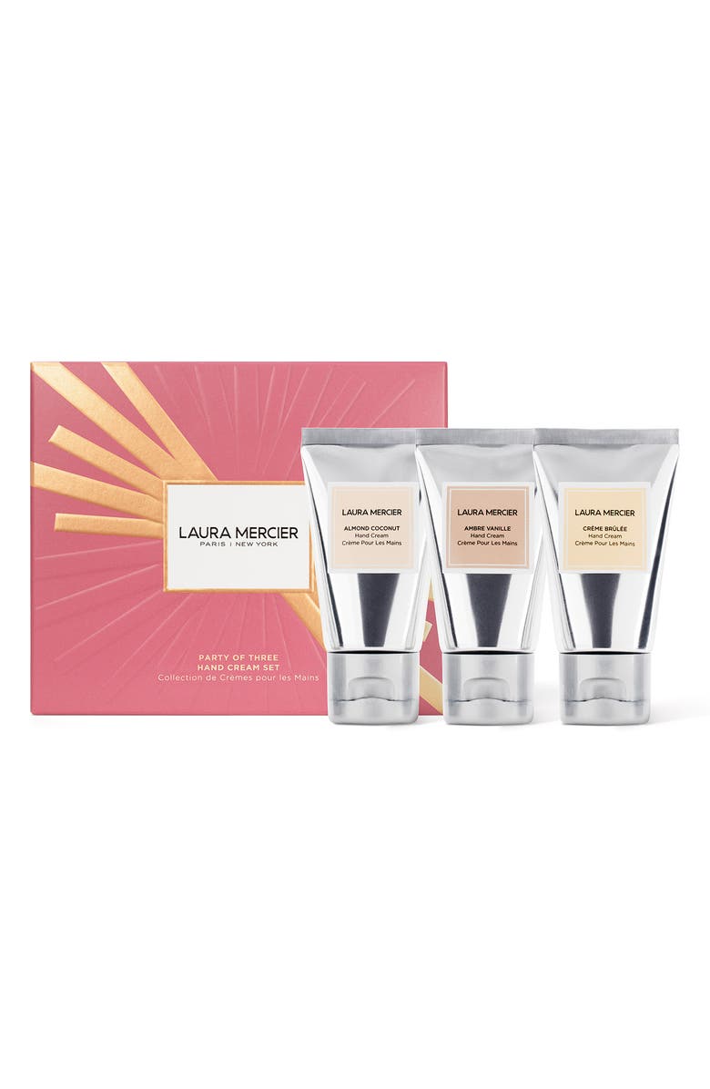 Laura Mercier Party of Three Hand Cream Gift Set, Main, color, 