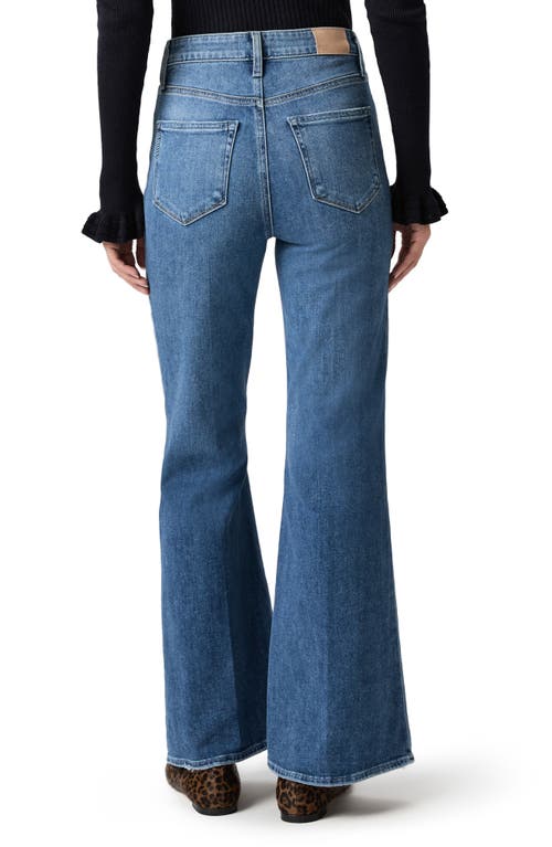 Paige Marlow High Waist Skimmer Flare Jeans In Blue