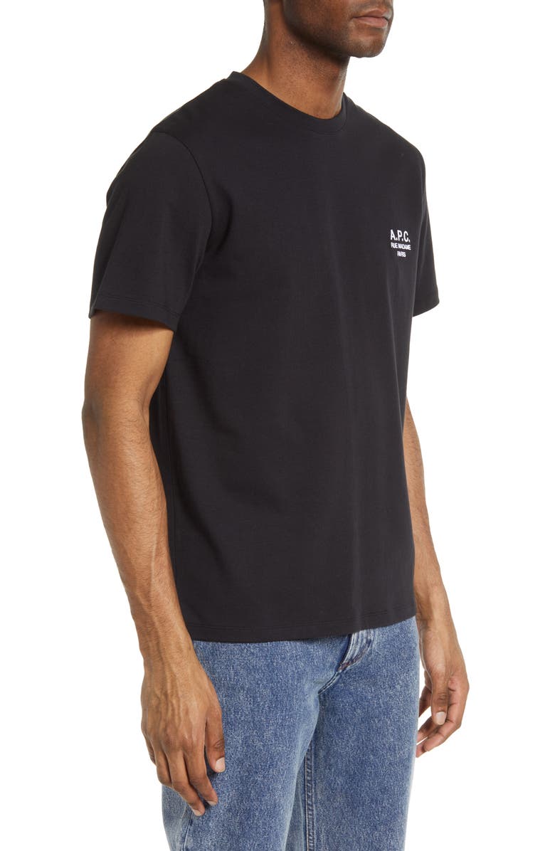 A.P.C. Raymond Cotton Crewneck T-Shirt, Alternate, color,