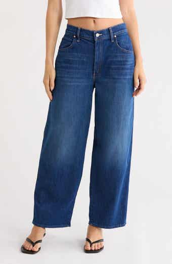 The Delinquent High Waist Ankle Wide Leg Jeans