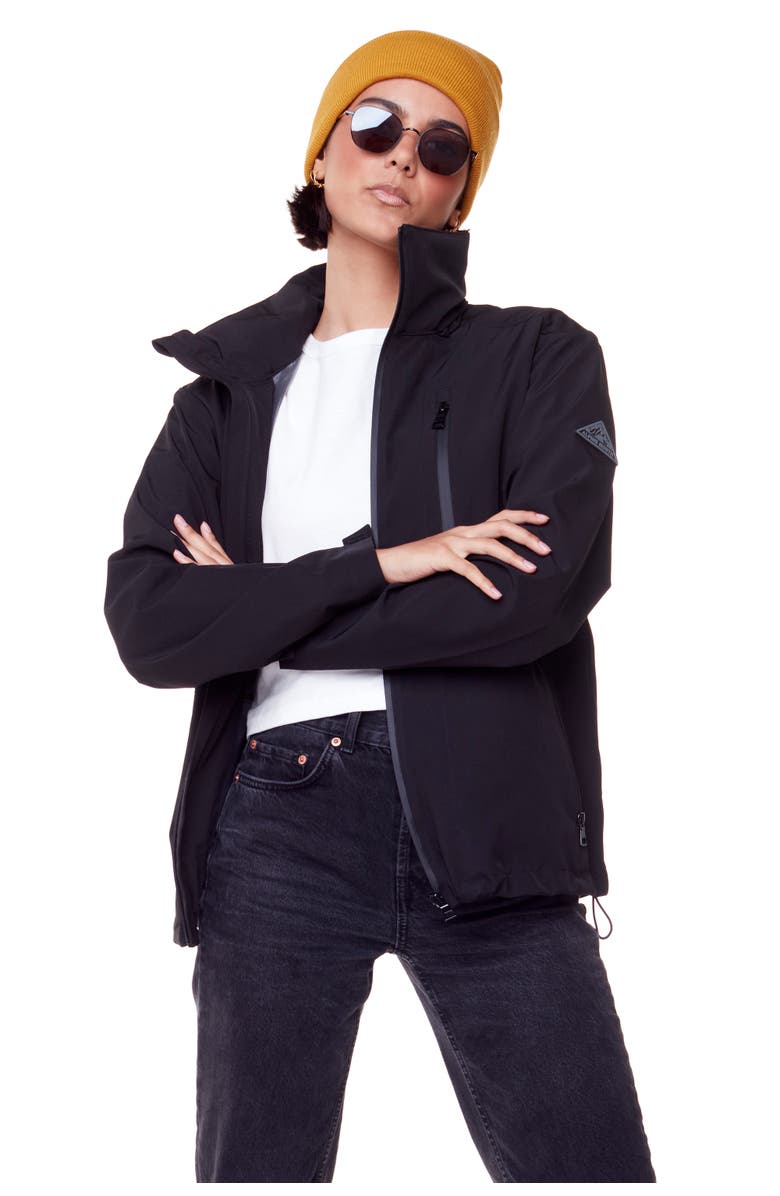 Alpine North CARMACKS - Gender Inclusive, Midweight Rain Shell Jacket, Alternate, color, Black