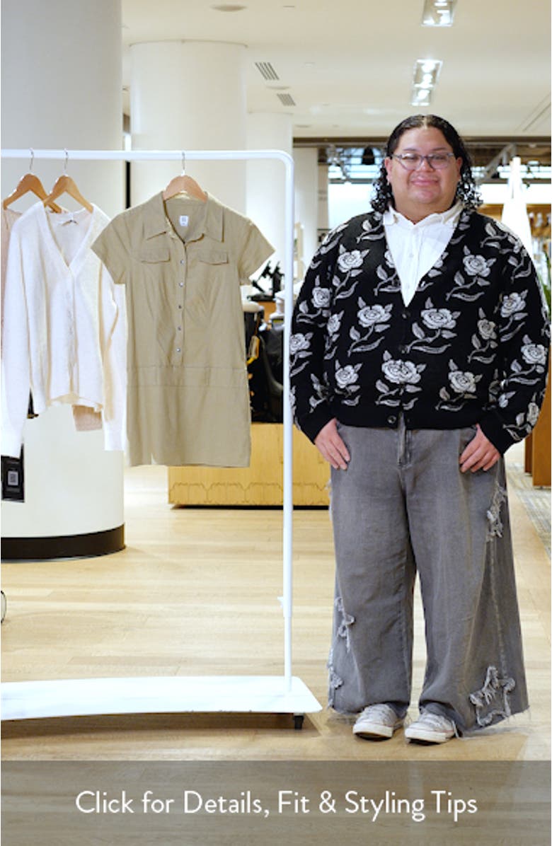 Polly Linen Blend Romper, sales video thumbnail