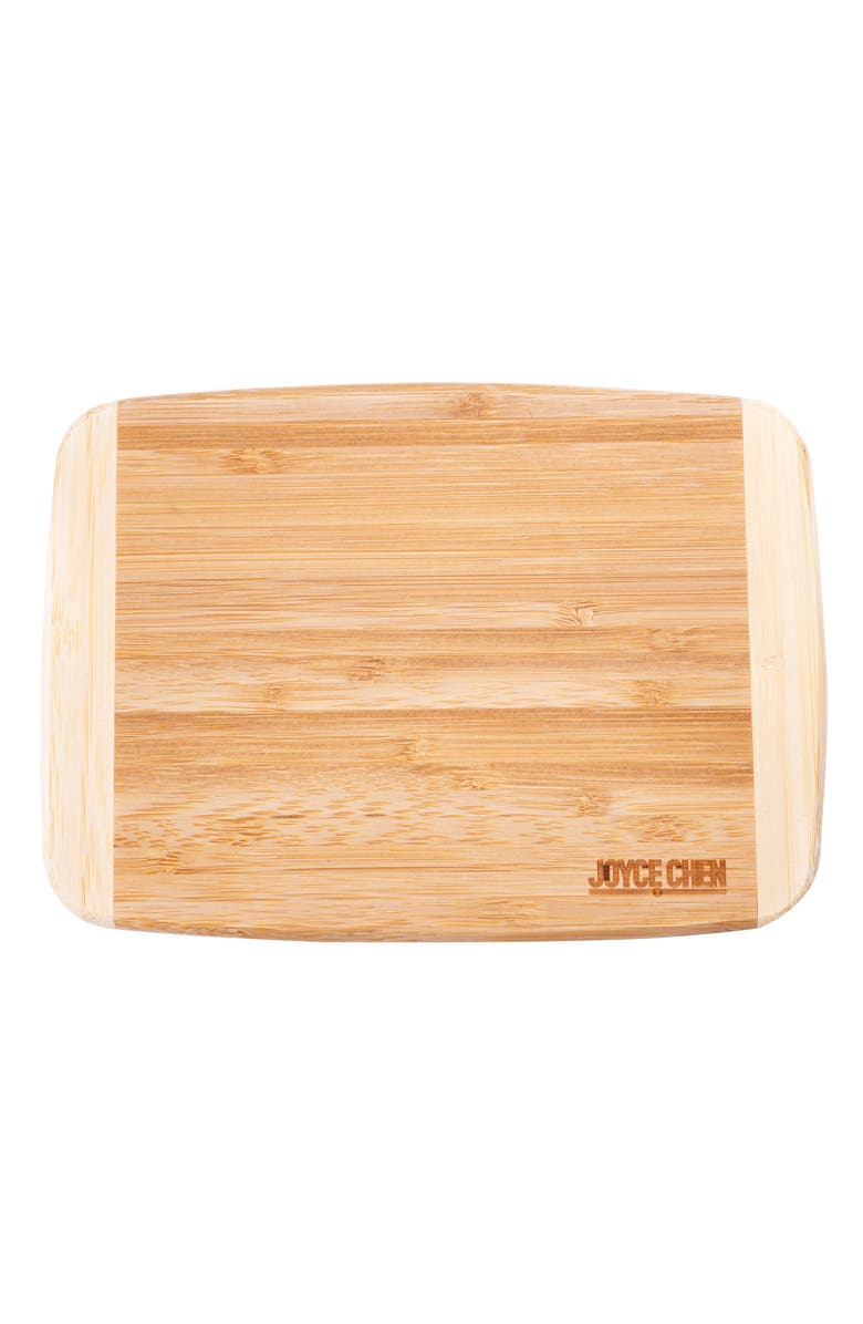 JOYCE CHEN Burnished Cutting Board, 5x7 Inches, Main, color, Bamboo
