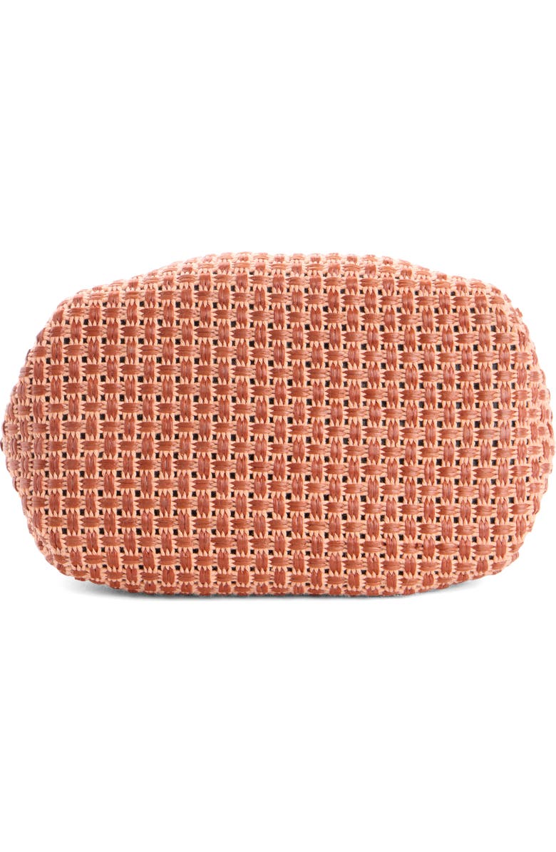 Dries Van Noten Pleated Woven Crossbody Bag, Alternate, color, Wood 710