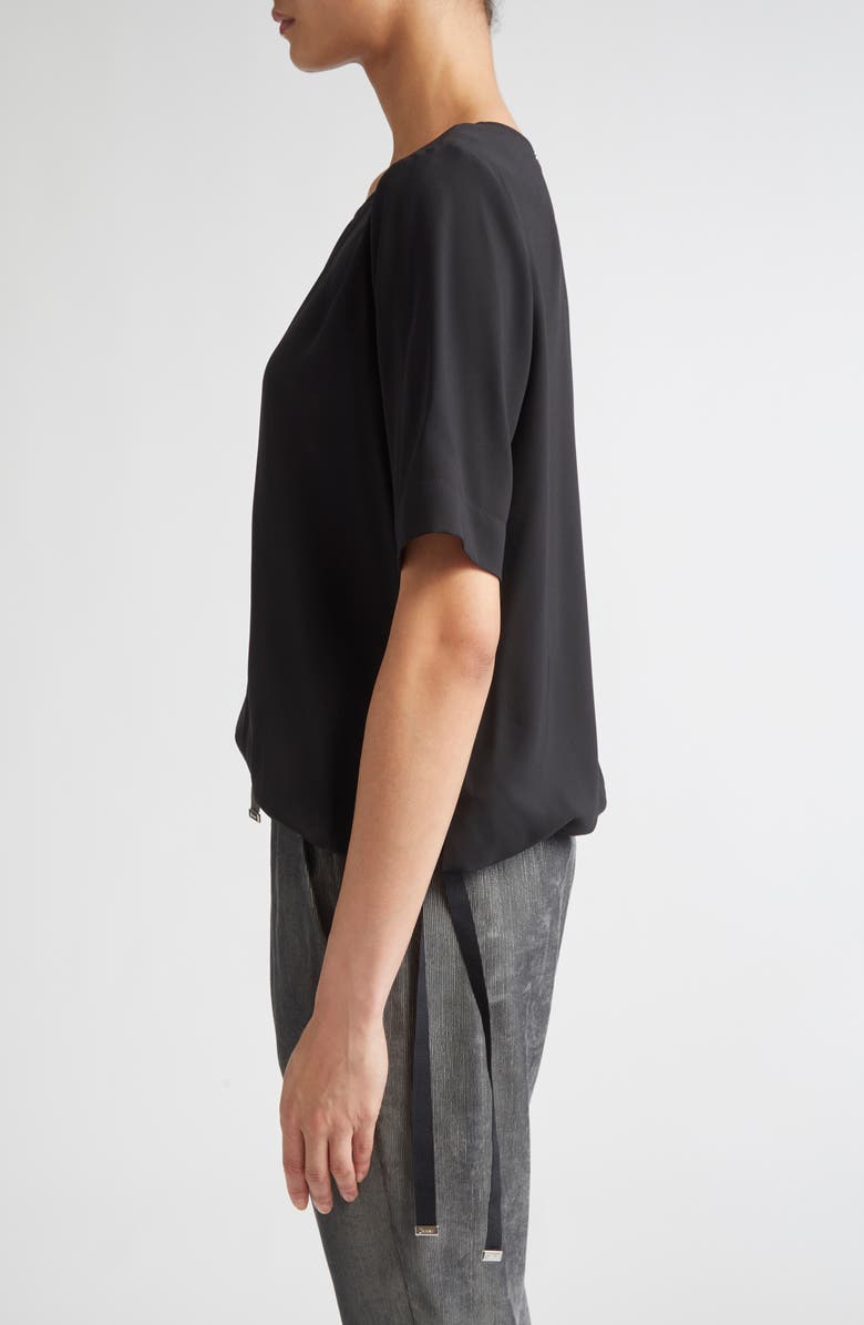 Herno Drawstring Hem T-Shirt, Alternate, color, Nero