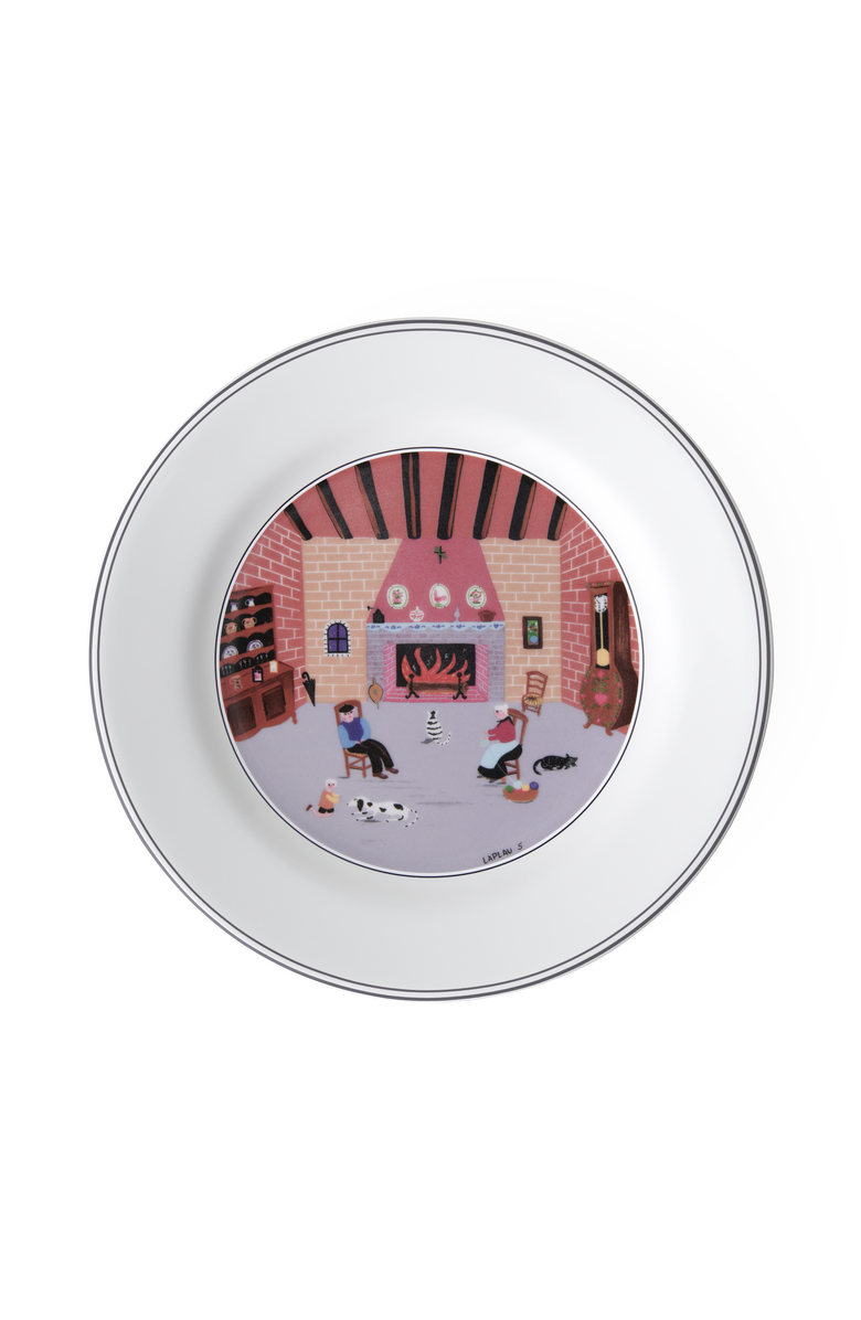 Villeroy & Boch Design Naif Salad Plate #5 By the Fireside, Main, color, NO COLOR